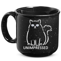 Unimpressed Funny Angry Cat 15oz Campfire Ceramic Mug