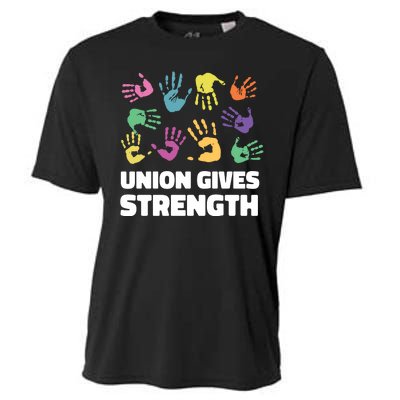 Union Gives Strength Cooling Performance Crew T-Shirt