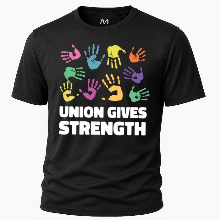 Union Gives Strength Cooling Performance Crew T-Shirt