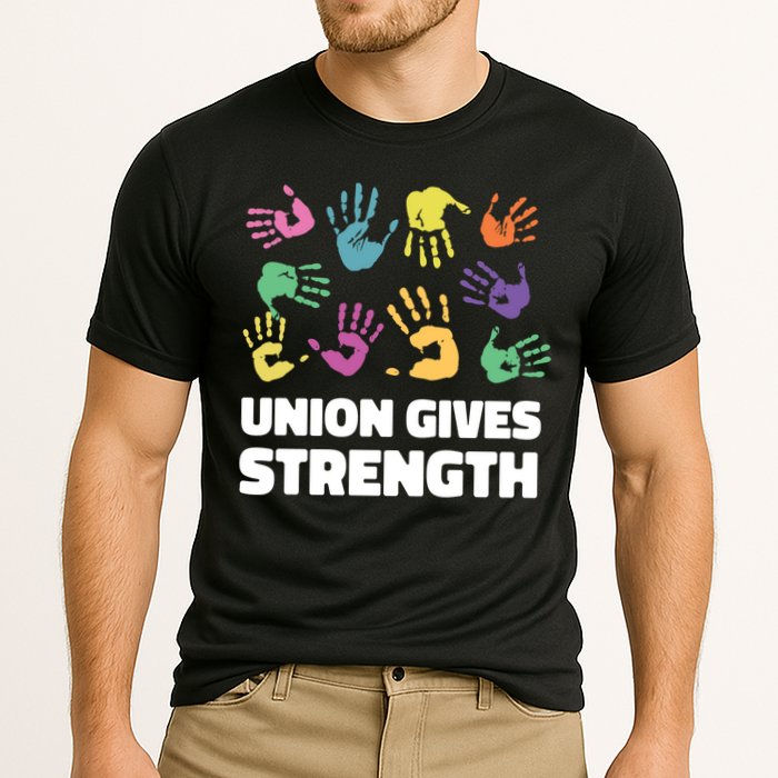 Union Gives Strength Cooling Performance Crew T-Shirt