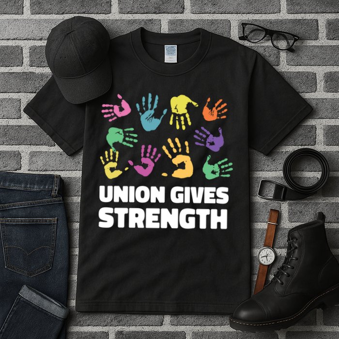 Union Gives Strength Tall T-Shirt