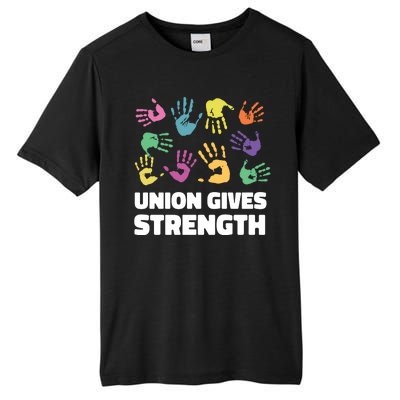 Union Gives Strength Tall Fusion ChromaSoft Performance T-Shirt