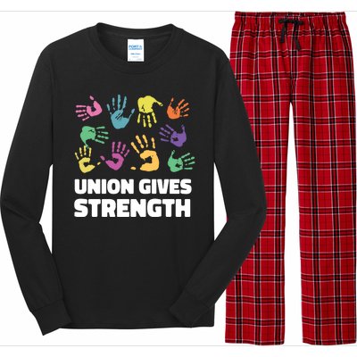 Union Gives Strength Long Sleeve Pajama Set