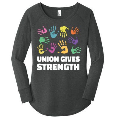 Union Gives Strength Women's Perfect Tri Tunic Long Sleeve Shirt