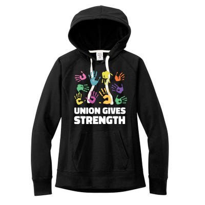 Union Gives Strength Women's Fleece Hoodie