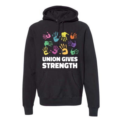 Union Gives Strength Premium Hoodie