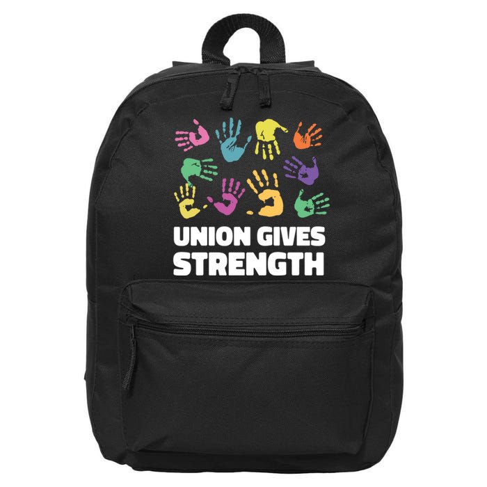 Union Gives Strength 16 in Basic Backpack