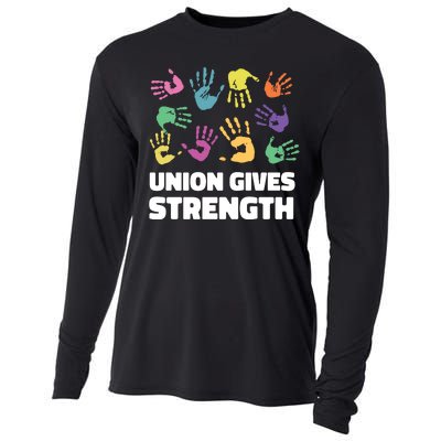 Union Gives Strength Cooling Performance Long Sleeve Crew