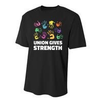 Union Gives Strength Youth Performance Sprint T-Shirt