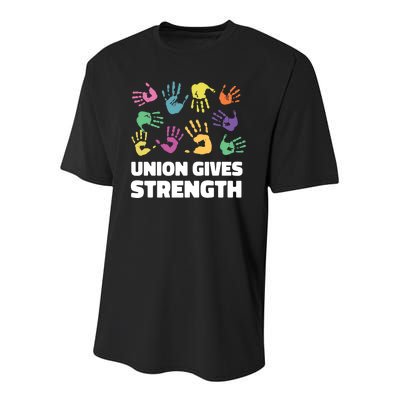 Union Gives Strength Youth Performance Sprint T-Shirt