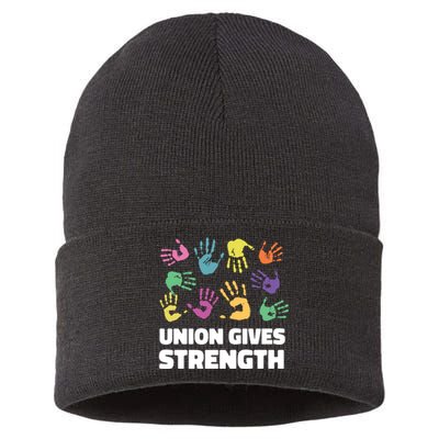 Union Gives Strength Sustainable Knit Beanie