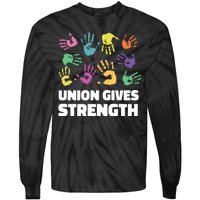 Union Gives Strength Tie-Dye Long Sleeve Shirt