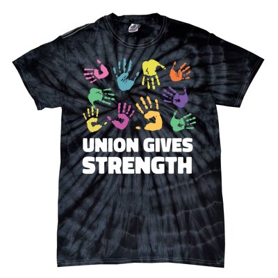 Union Gives Strength Tie-Dye T-Shirt