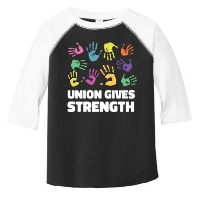 Union Gives Strength Toddler Fine Jersey T-Shirt