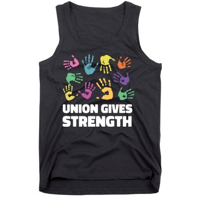 Union Gives Strength Tank Top