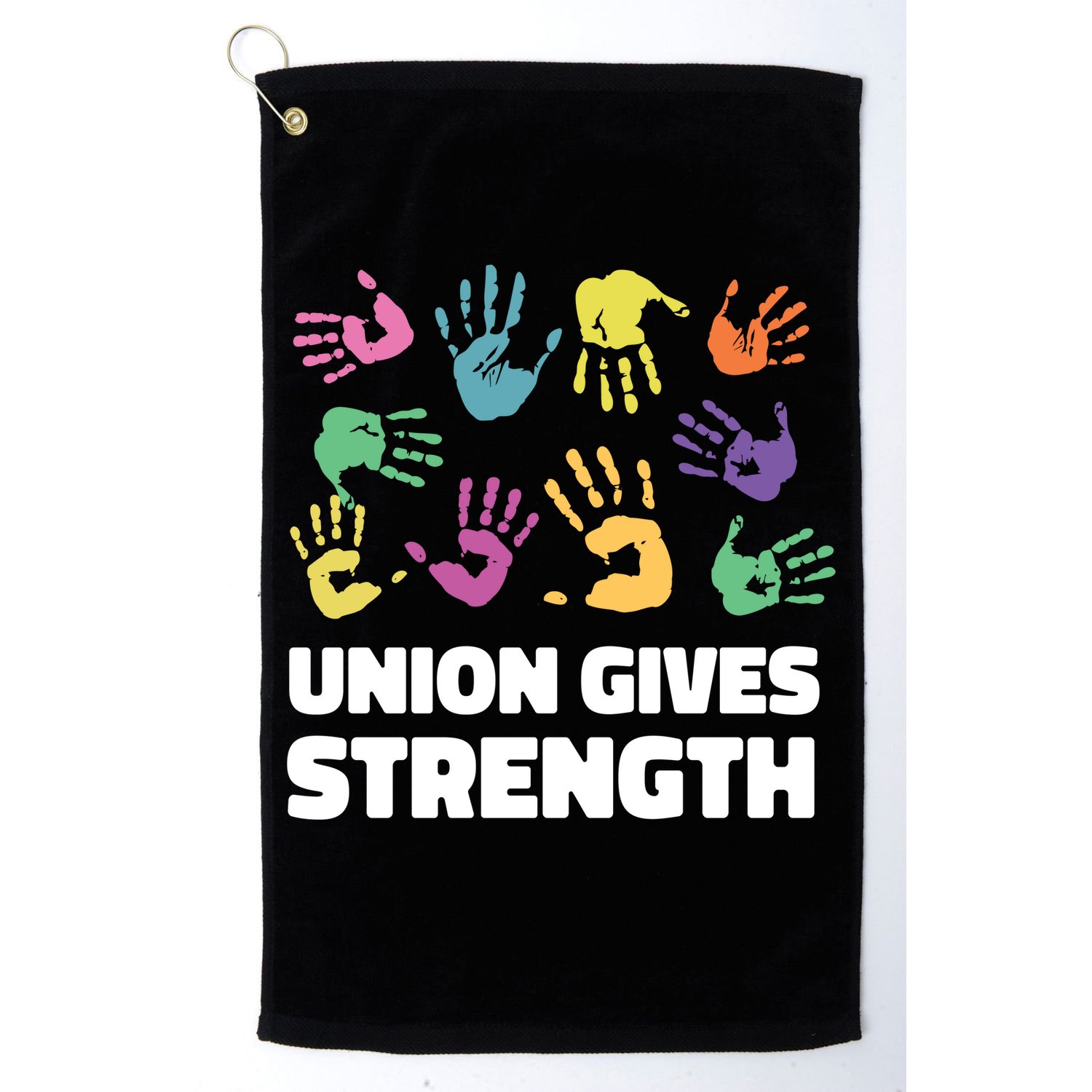 Union Gives Strength Golf Towel