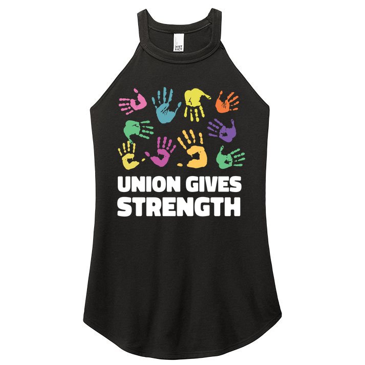 Union Gives Strength Women's Perfect Tri Rocker Tank