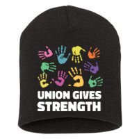 Union Gives Strength Short Acrylic Beanie