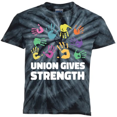 Union Gives Strength Kids Tie-Dye T-Shirt