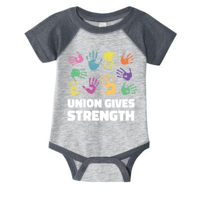 Union Gives Strength Infant Baby Jersey Bodysuit