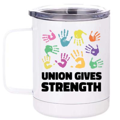 Union Gives Strength 12 oz Stainless Steel Tumbler Cup