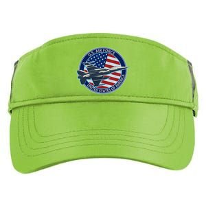 United States Air Force Logo Adult Drive Performance Visor