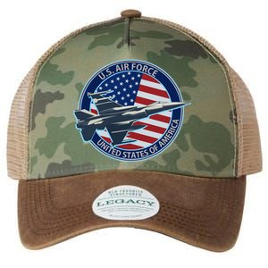 United States Air Force Logo Legacy Tie Dye Trucker Hat