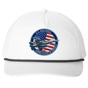 United States Air Force Logo Snapback Five-Panel Rope Hat