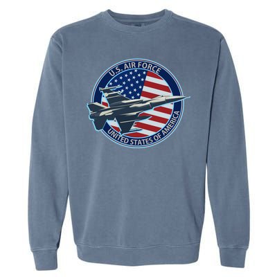 United States Air Force Logo Garment-Dyed Sweatshirt