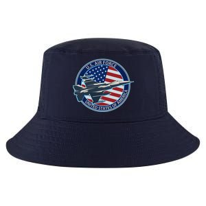 United States Air Force Logo Cool Comfort Performance Bucket Hat