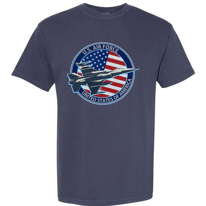 United States Air Force Logo Garment-Dyed Heavyweight T-Shirt