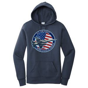 United States Air Force Logo Women's Pullover Hoodie