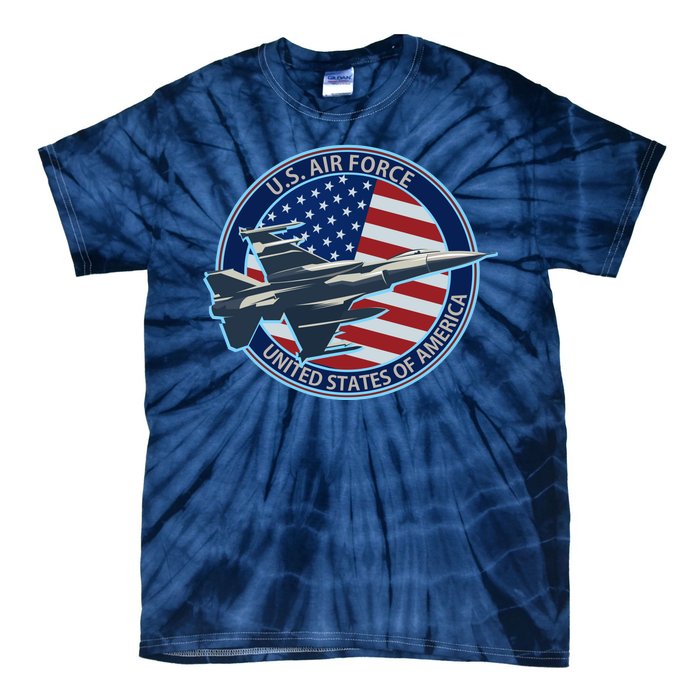 United States Air Force Logo Tie-Dye T-Shirt