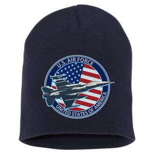 United States Air Force Logo Short Acrylic Beanie