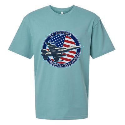 United States Air Force Logo Sueded Cloud Jersey T-Shirt