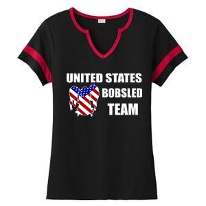 United States Bobsled Team Ladies Halftime Notch Neck Tee