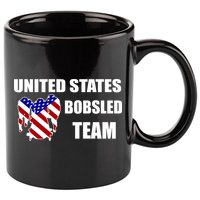 United States Bobsled Team 11oz C Handle Ceramic Mug