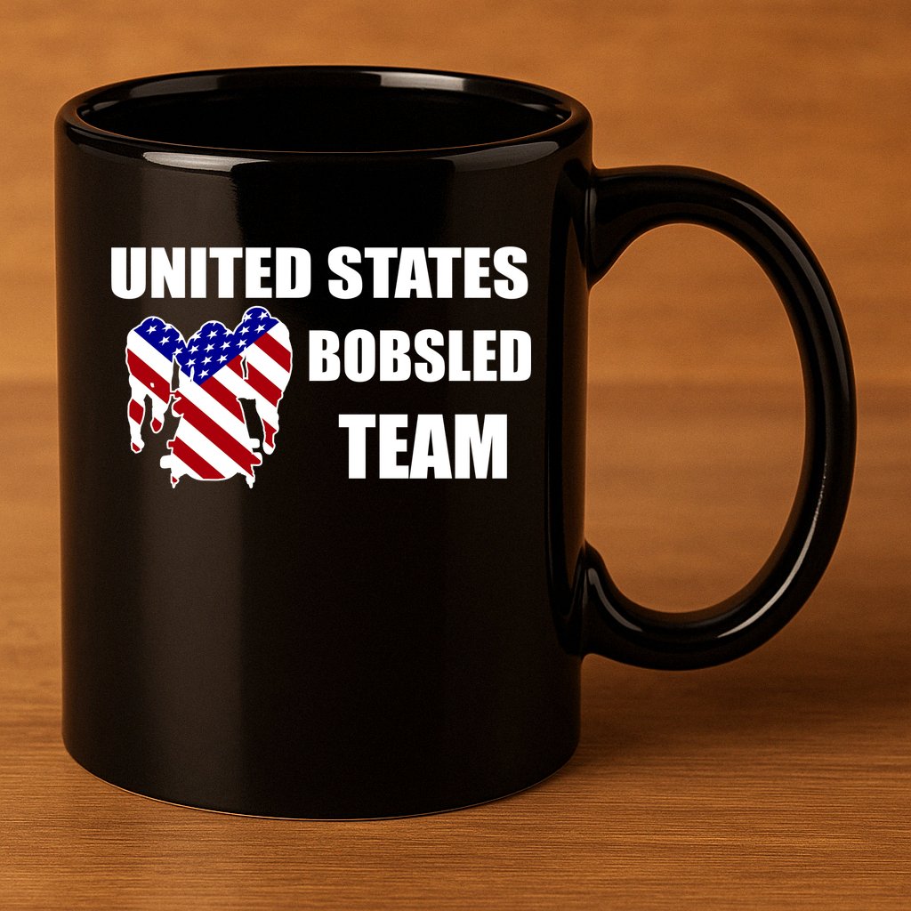 United States Bobsled Team 11oz C Handle Ceramic Mug