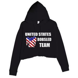 United States Bobsled Team Crop Fleece Hoodie