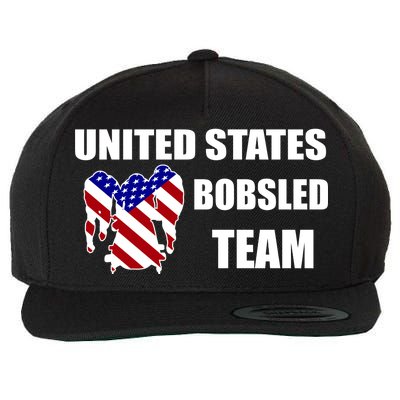 United States Bobsled Team Wool Snapback Cap