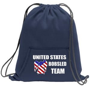 United States Bobsled Team Sweatshirt Cinch Pack Bag