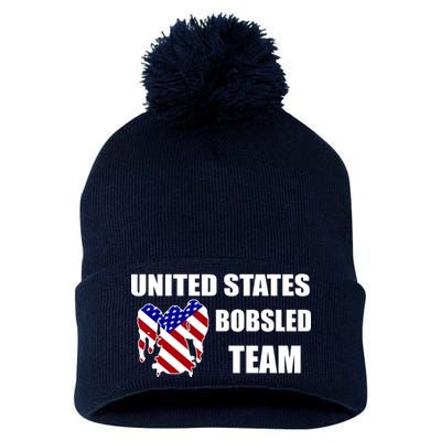 United States Bobsled Team Pom Pom 12in Knit Beanie