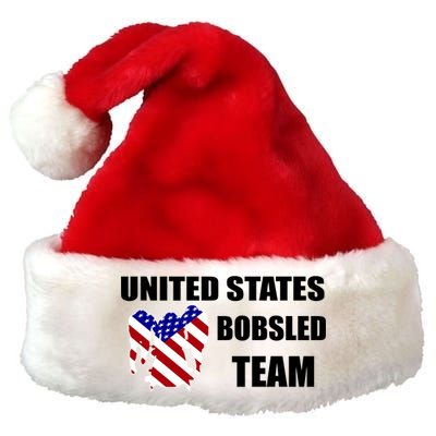 United States Bobsled Team Premium Christmas Santa Hat