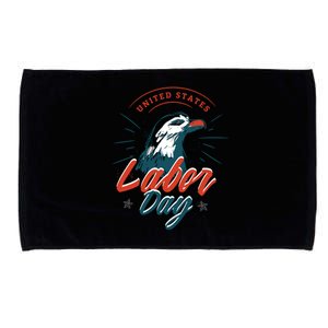 United States Labor Day Eagle Microfiber Hand Towel