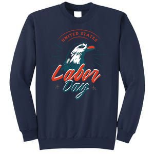 United States Labor Day Eagle Sweatshirt