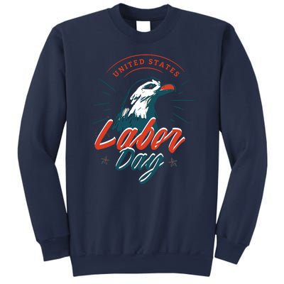 United States Labor Day Eagle Sweatshirt