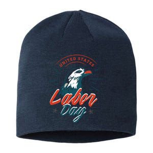 United States Labor Day Eagle Sustainable Beanie