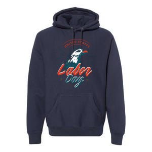 United States Labor Day Eagle Premium Hoodie