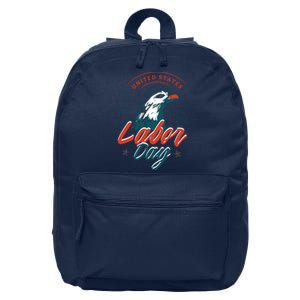 United States Labor Day Eagle 16 in Basic Backpack