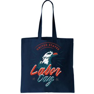 United States Labor Day Eagle Tote Bag